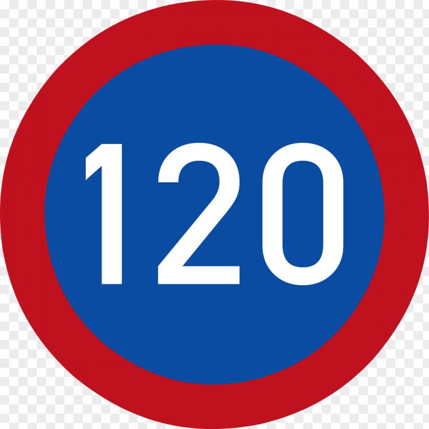 All-round Speed Limit Traffic Sign Road Signs In Botswana Kilometer Per Hour PNG
