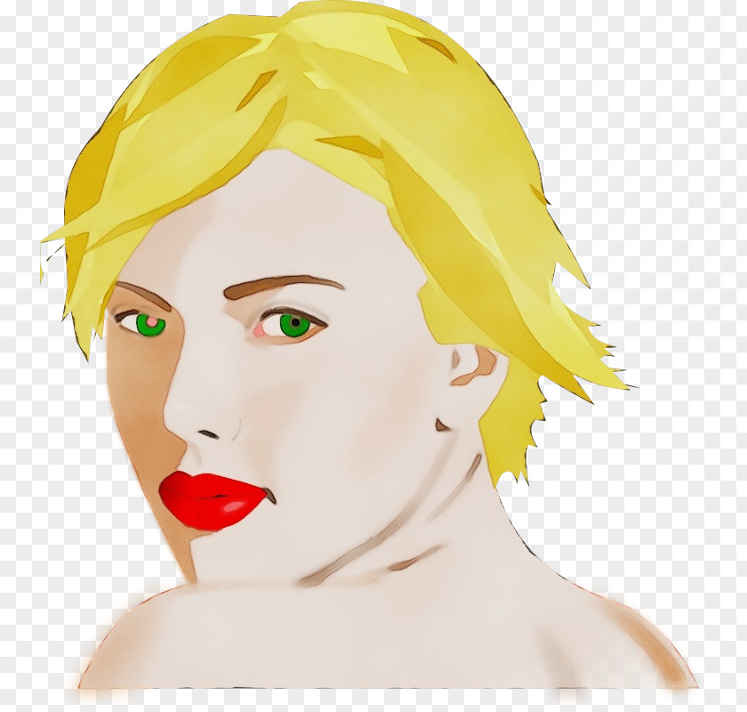 Cheek Eyebrow Face Head Chin Yellow Lip PNG