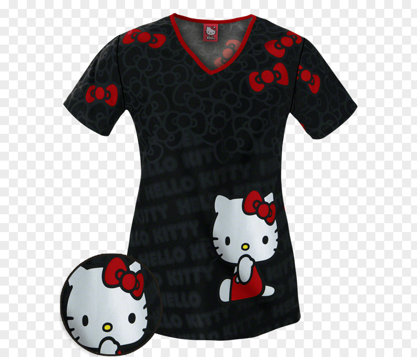 Wear Pajamas To Work Day T-shirt Hello Kitty Jersey Uniform Scrubs PNG
