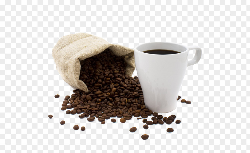 Coffee And Beans Espresso Soft Drink Tea Latte PNG