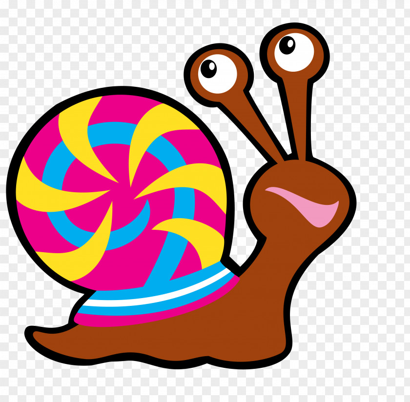 Color Cartoon Children Toy Snail Clip Art PNG