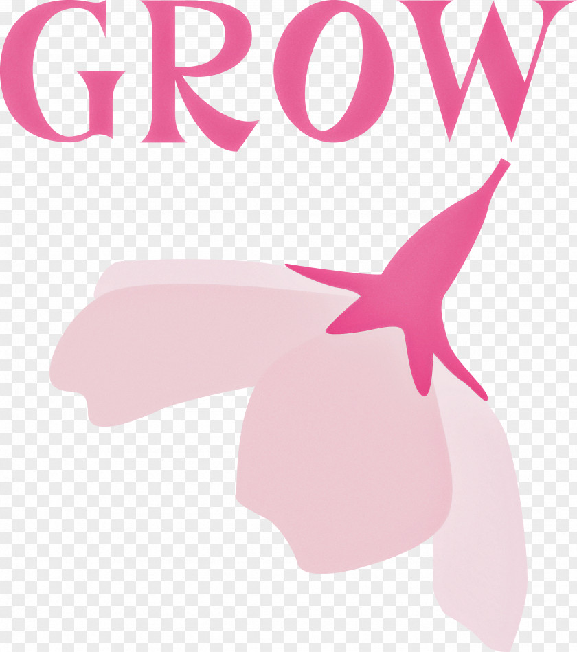 GROW Flower PNG