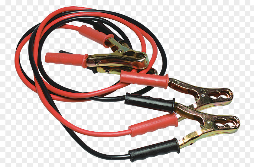 Jumper Cable Car Battery Charger Jump Start Electric PNG