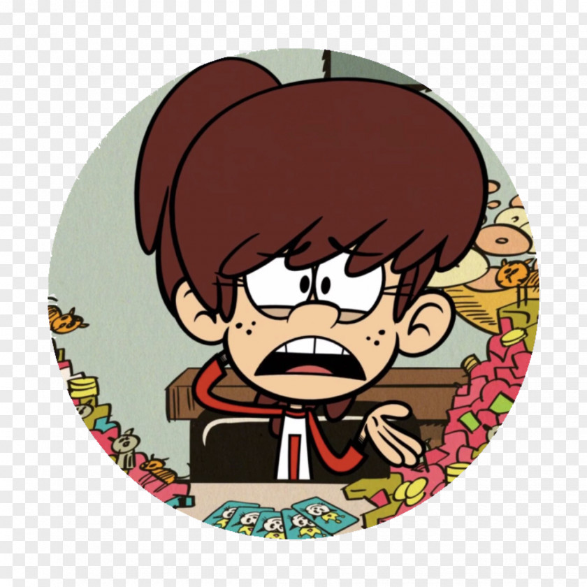 Loud House Season 2 Luan Leni Lincoln Lisa Luna PNG