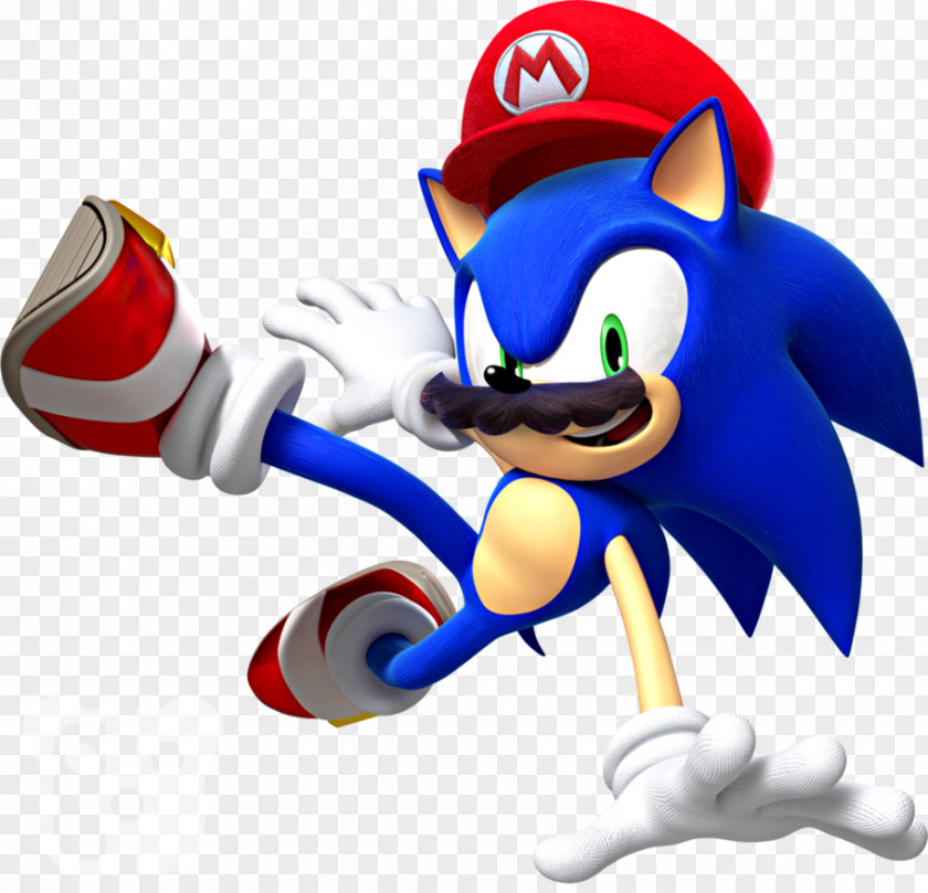 Mario Sonic The Hedgehog 3 & At Olympic Games Doctor Eggman PNG