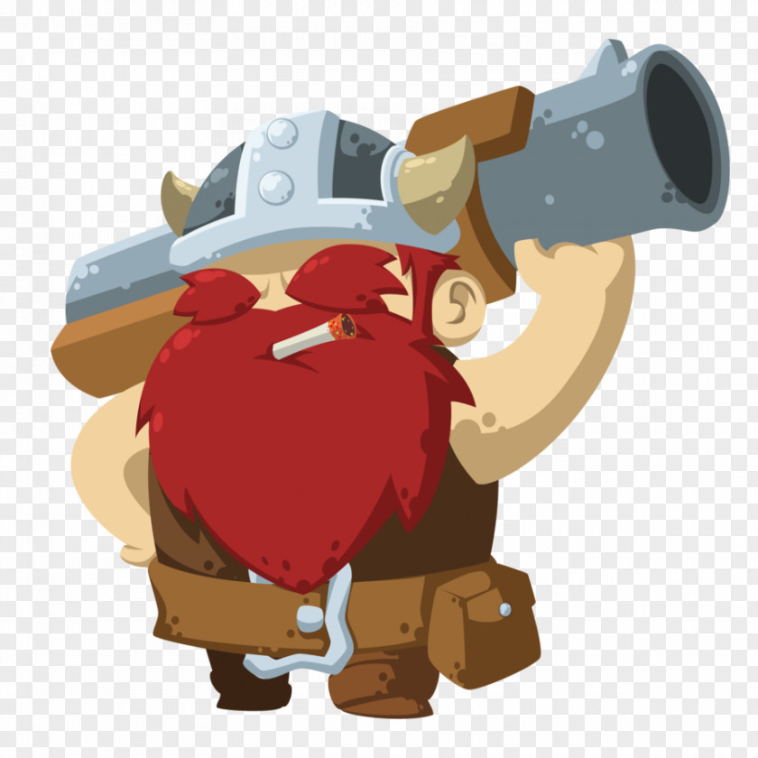 Bazooka Vector Illustration Santa Claus (M) Cartoon Product Design PNG