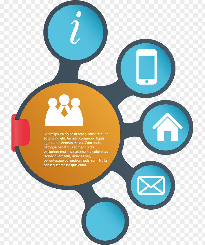 Business Vector Geometry Circle Infographic Template Clip Art PNG