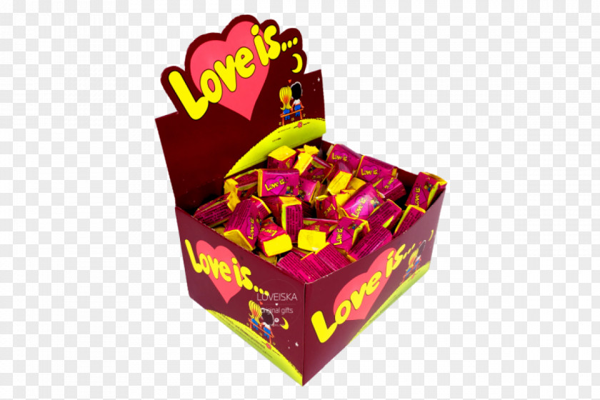Chewing Gum Love Is... Вкладыш Lollipop Confectionery PNG