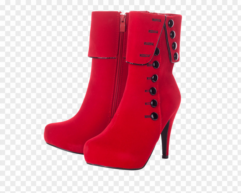 Corset Fashion Boot High-heeled Footwear Button Shoe PNG