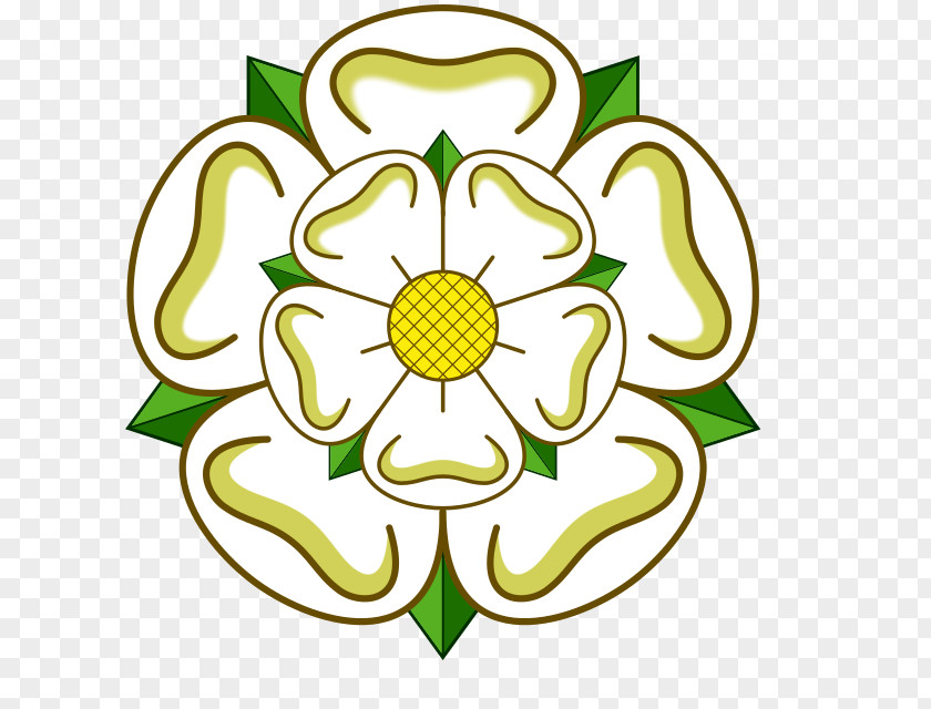 Enchanted Rose Flags And Symbols Of Yorkshire Clip Art White York Day PNG