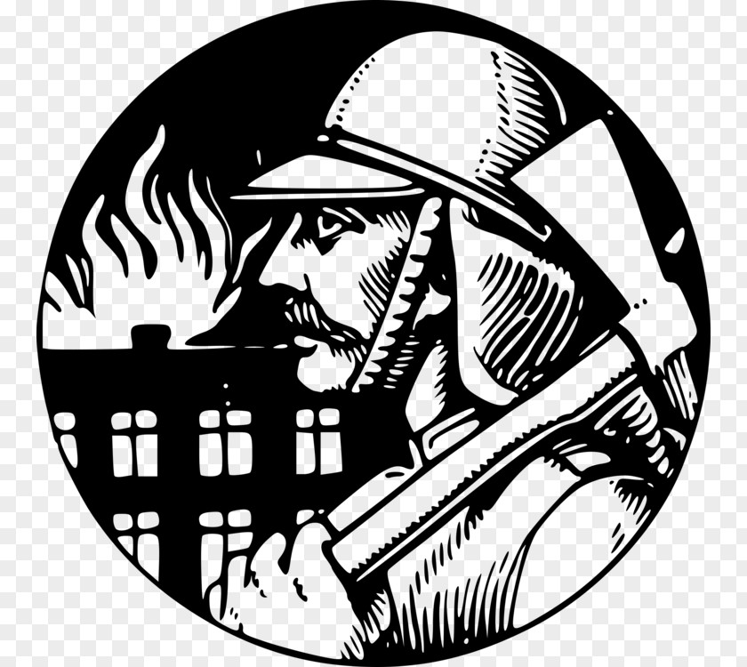 Ax Drawing Firefighter Vector Graphics Clip Art Fire Department PNG