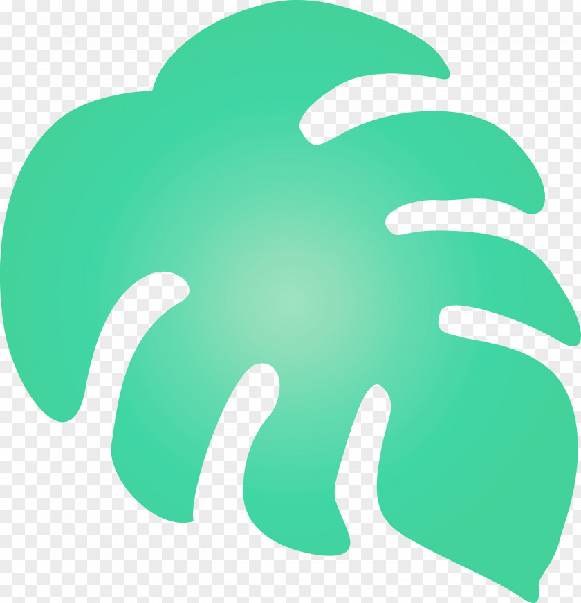 Green Leaf Meter M Symbol PNG