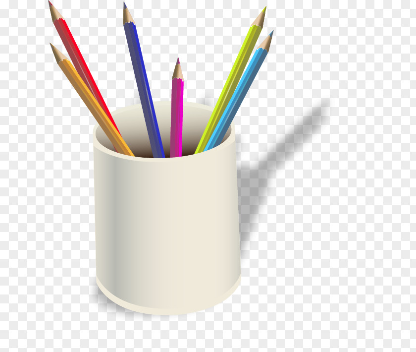Hand-painted Color Pencil Pen Pattern Colored PNG