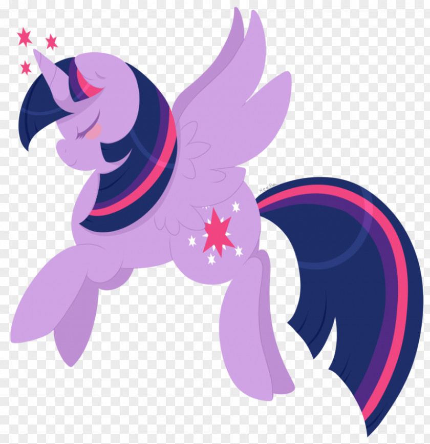 Sparkle Twilight Winged Unicorn Horse Pony PNG