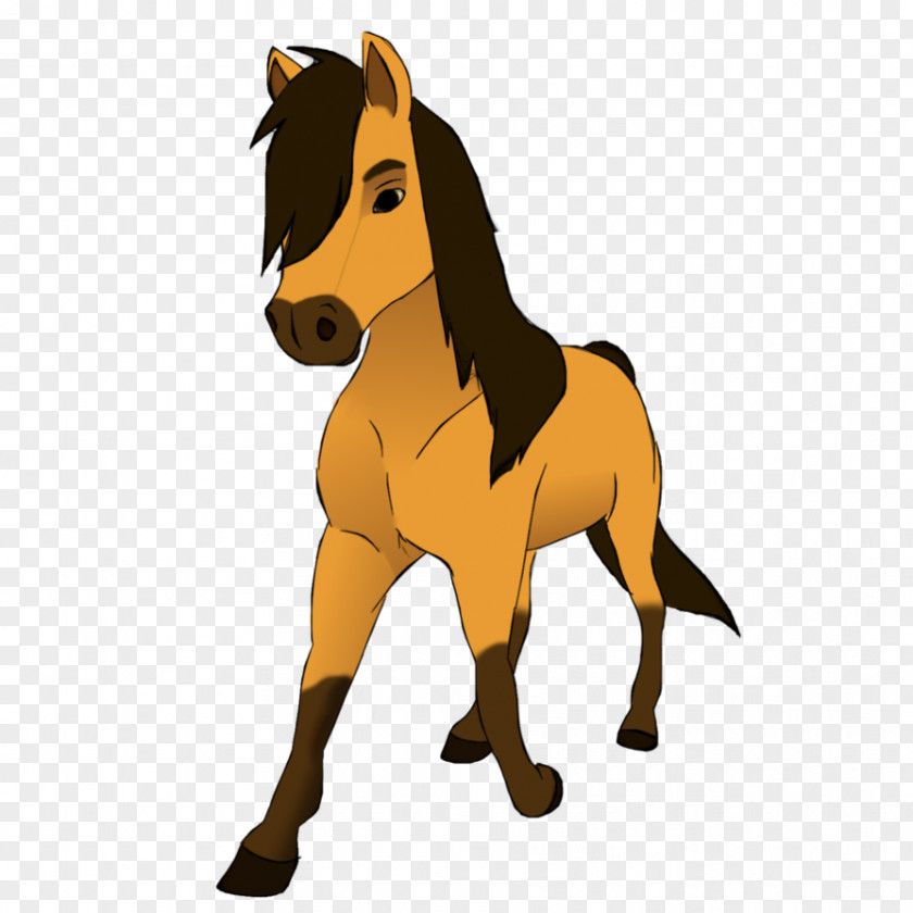 Spirit Mustang Pony Stallion Drawing PNG