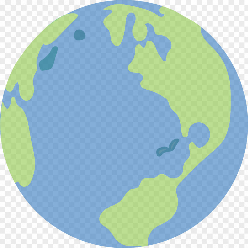 AD Globe World Map PNG