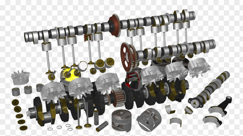 Car Motorcycle Engine Connecting Rod PNG