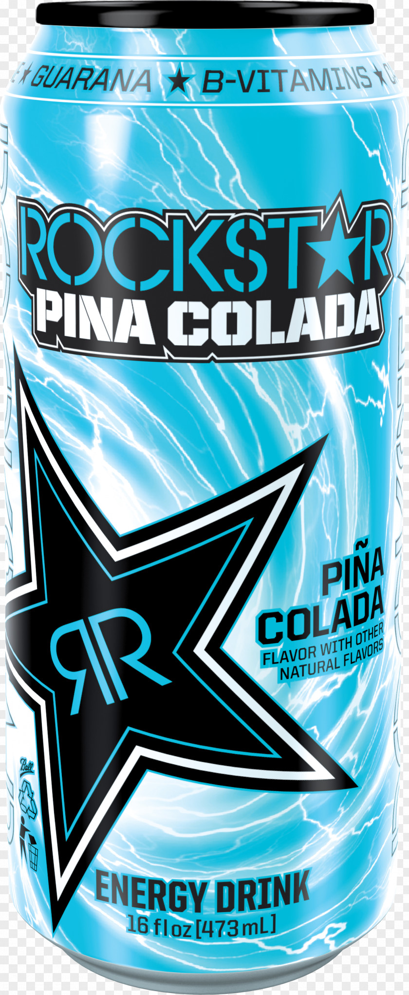 Mojito Energy Drink Monster Piña Colada Rockstar PNG