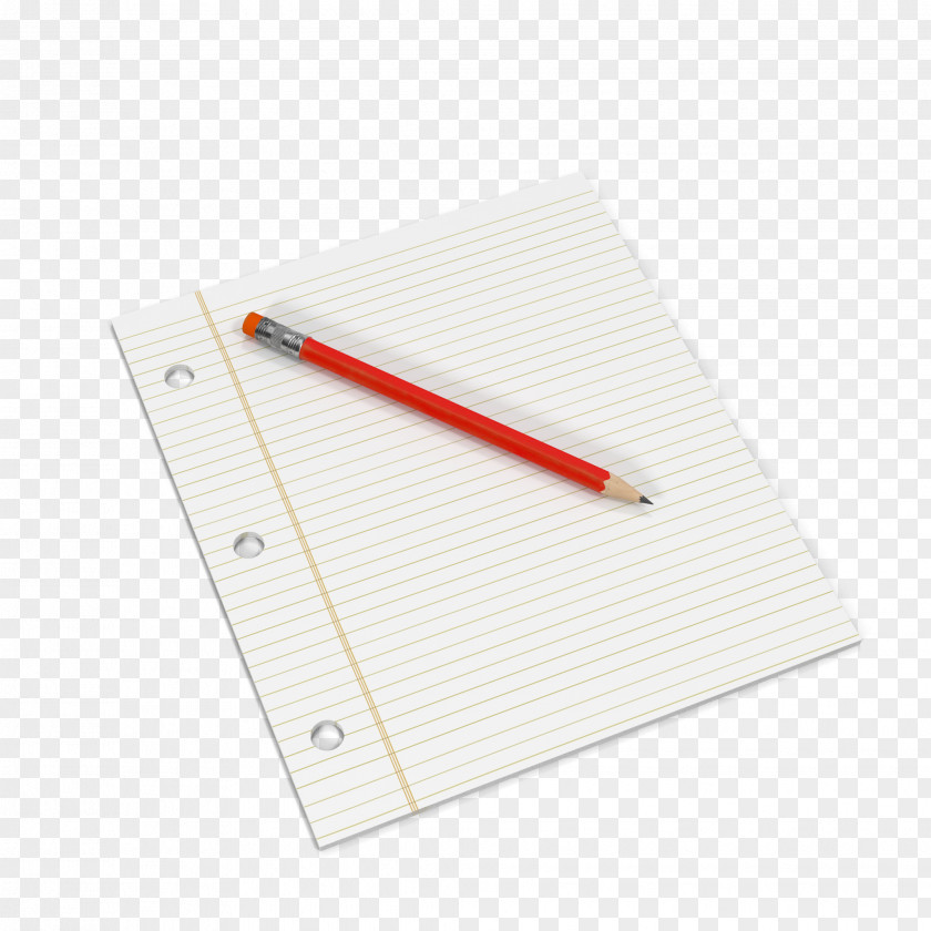 Pen And Paper Notebook Pencil PNG