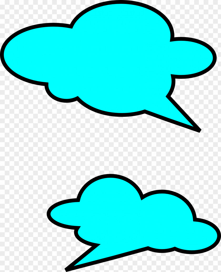Talk Bubble Cloud Speech Balloon Callout Clip Art PNG