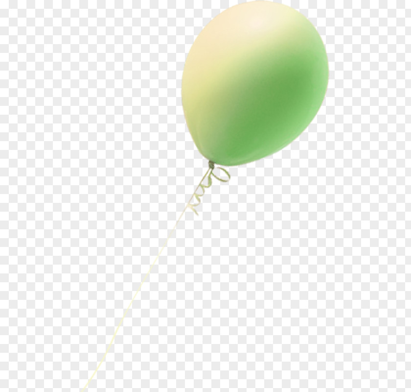 Tender Green Balloon PNG