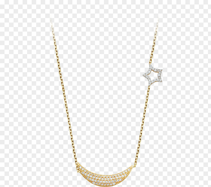 Ay Yıldız Necklace Charms & Pendants Body Jewellery Chain Metal PNG
