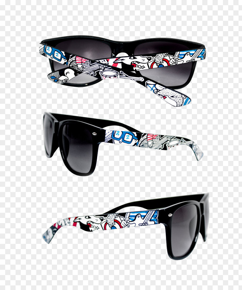 Graffiti Sunglasses Goggles Fashion PNG