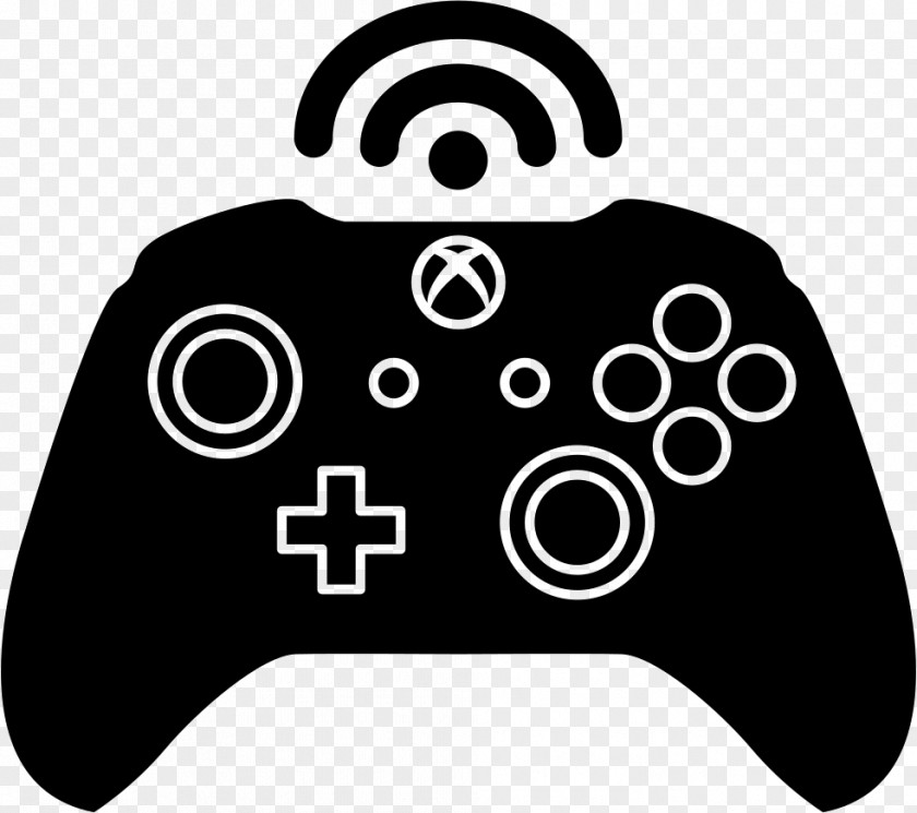 Xbox 360 Controller One Black PNG