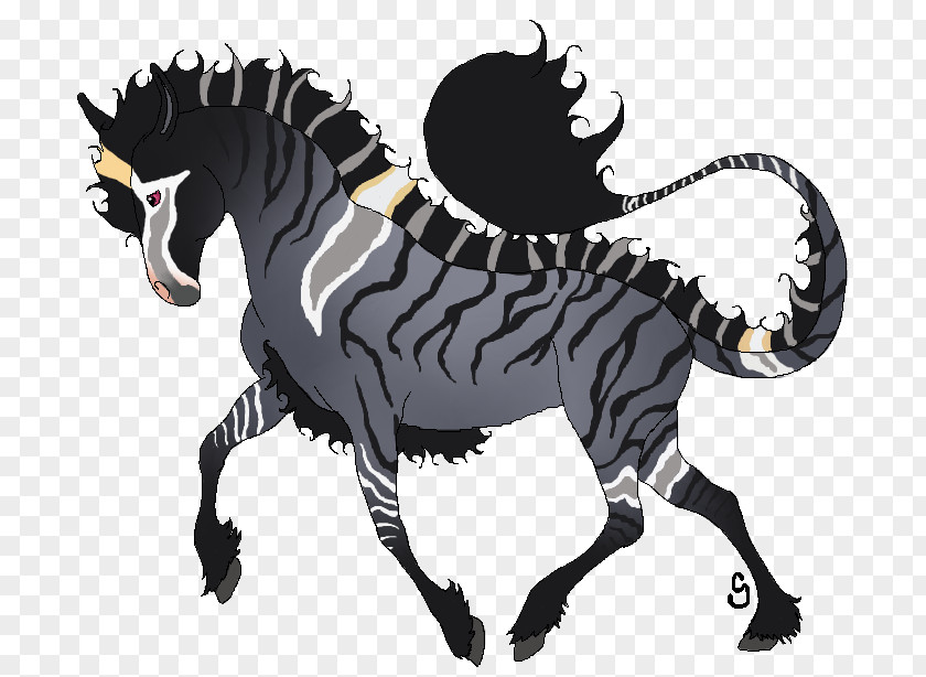 Cat Quagga Mustang Mane Zebra PNG