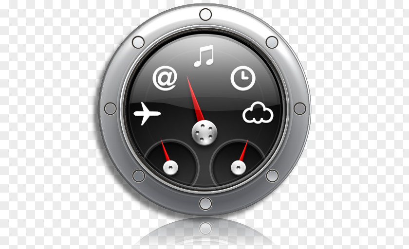 Dashboard Tachometer Clock Measuring Instrument Hardware PNG