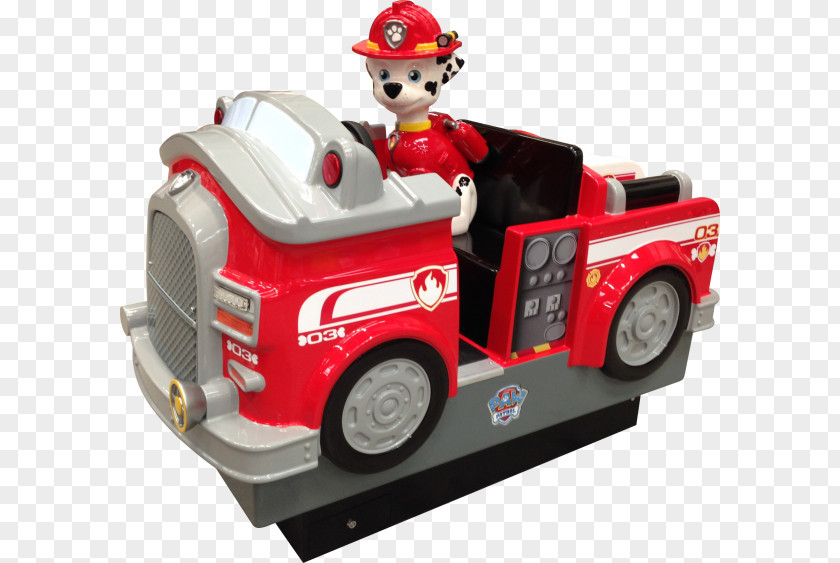 Fire Truck Kiddie Ride Amusement Park Carousel Arcade Child PNG