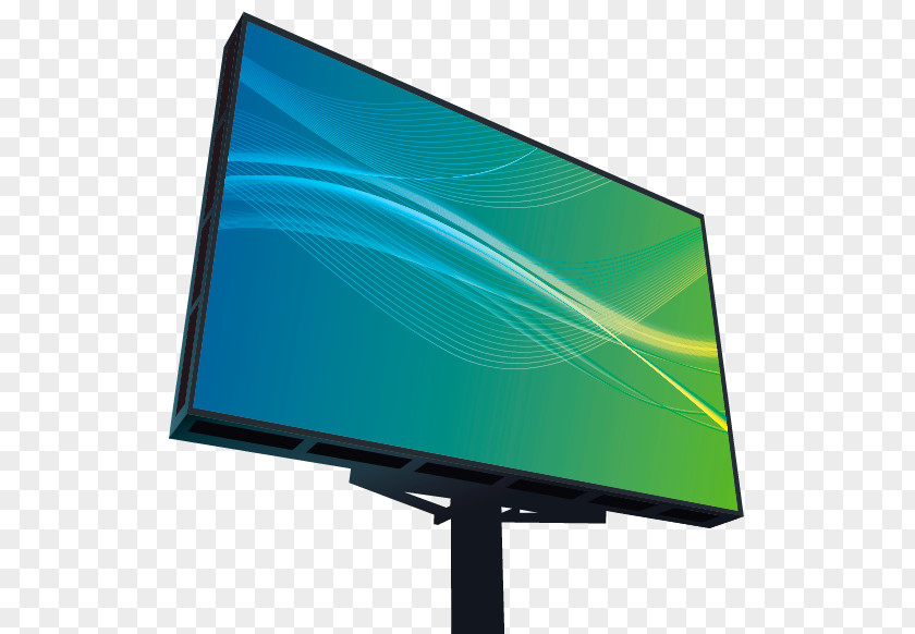 LED Display Light-emitting Diode LED-backlit LCD Advertising Computer Monitors PNG
