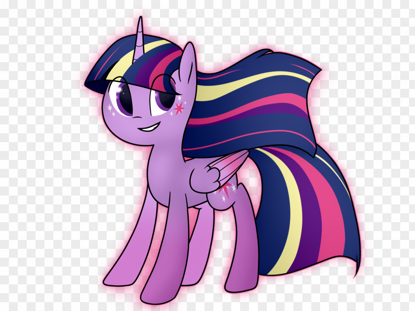 Twilight Horse Pony Vertebrate Violet PNG