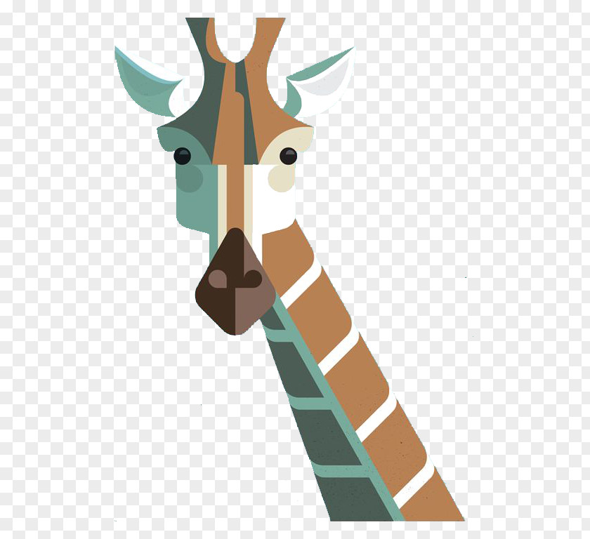Giraffe Visual Arts Printmaking Illustrator Illustration PNG