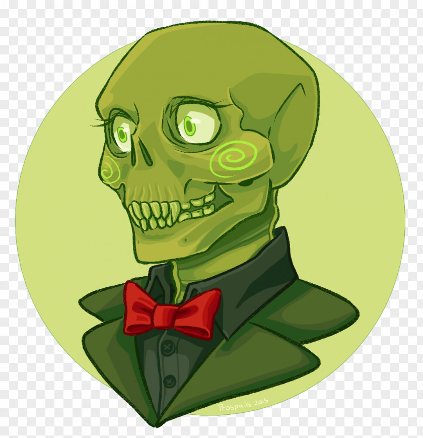 Leaf Cartoon Green Skull PNG