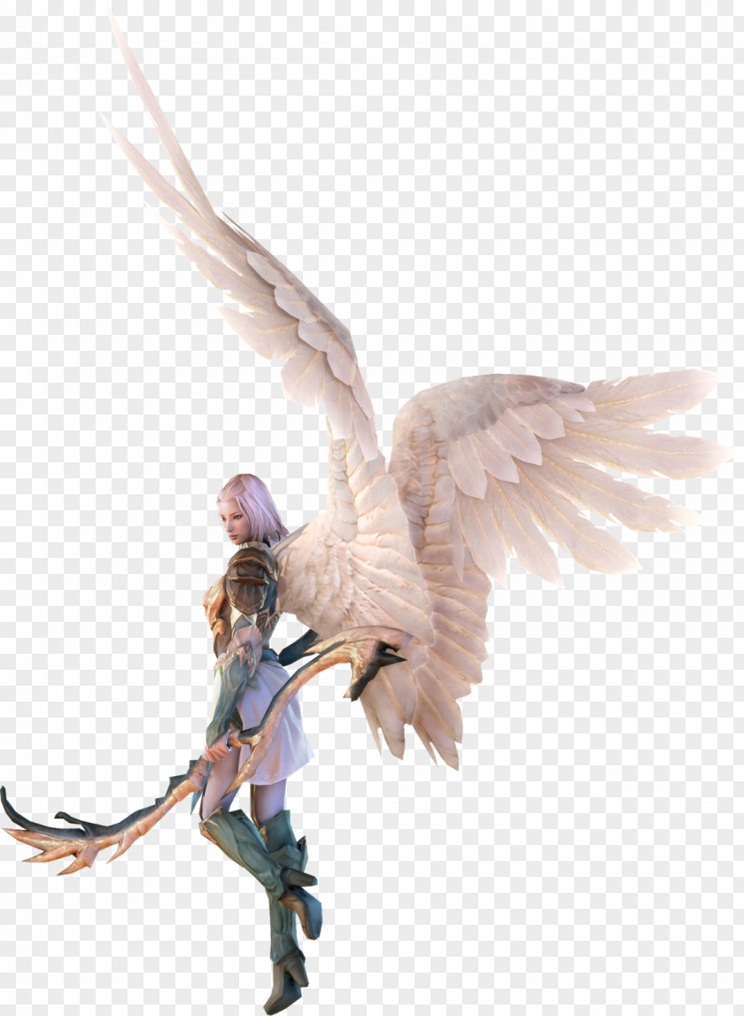 Angel Aion Concept Art Model Sheet PNG