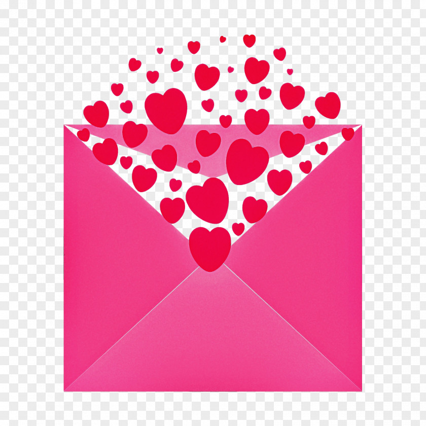 Heart Pink Red Magenta Pattern PNG