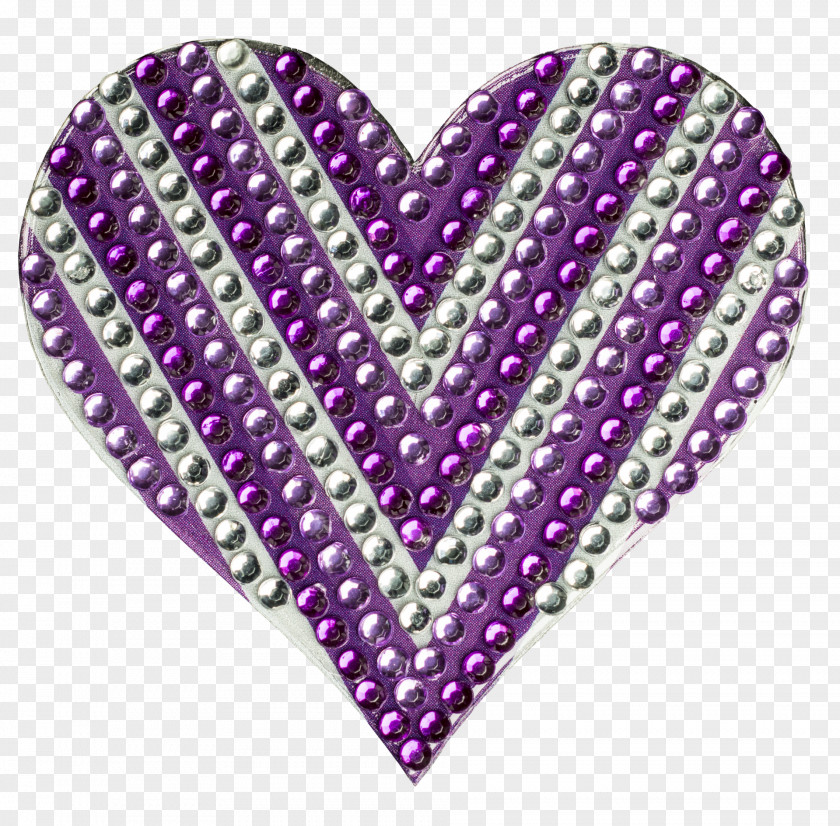 Bling Imitation Gemstones & Rhinestones Sticker Purple Violet Lilac PNG