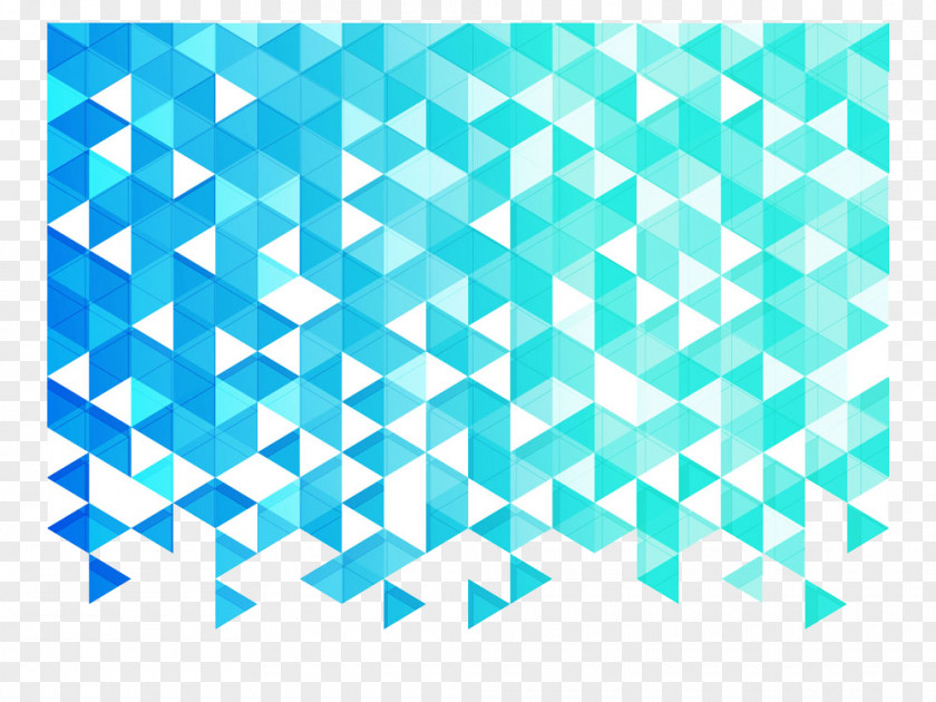 Blue Triangle Background Fundal PNG