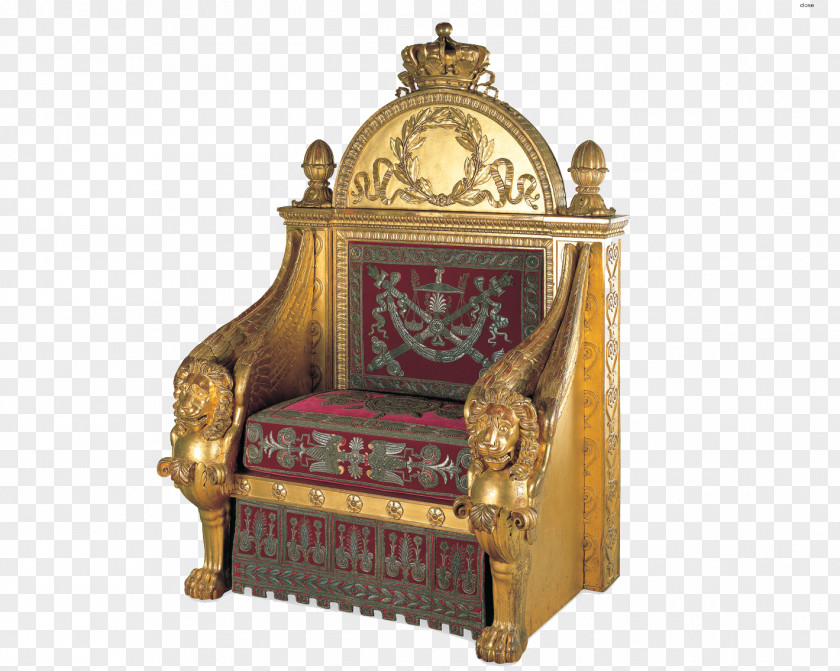 Throne Transparent Napoleon I On His Imperial Palace Of Versailles First French Empire Chair PNG