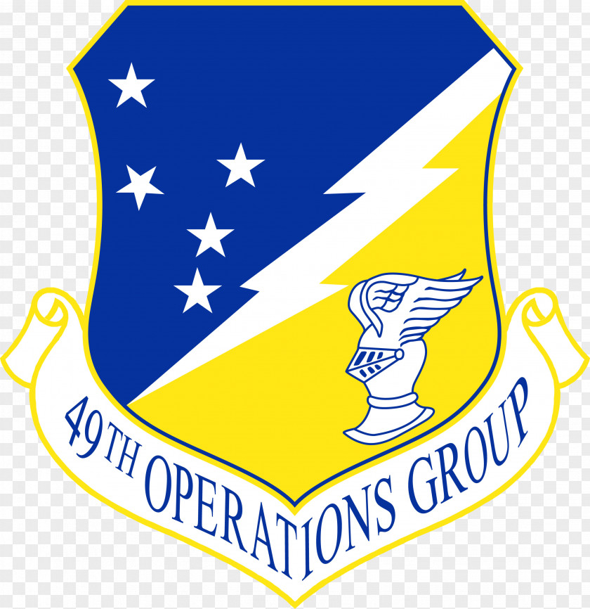 Emblem Holloman Air Force Base Lockheed Martin F-22 Raptor 49th Wing Operations Group PNG