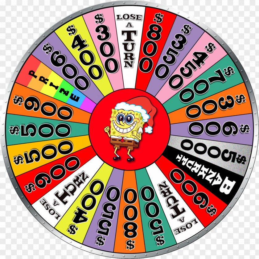 Game Show Television Wheel Board PNG