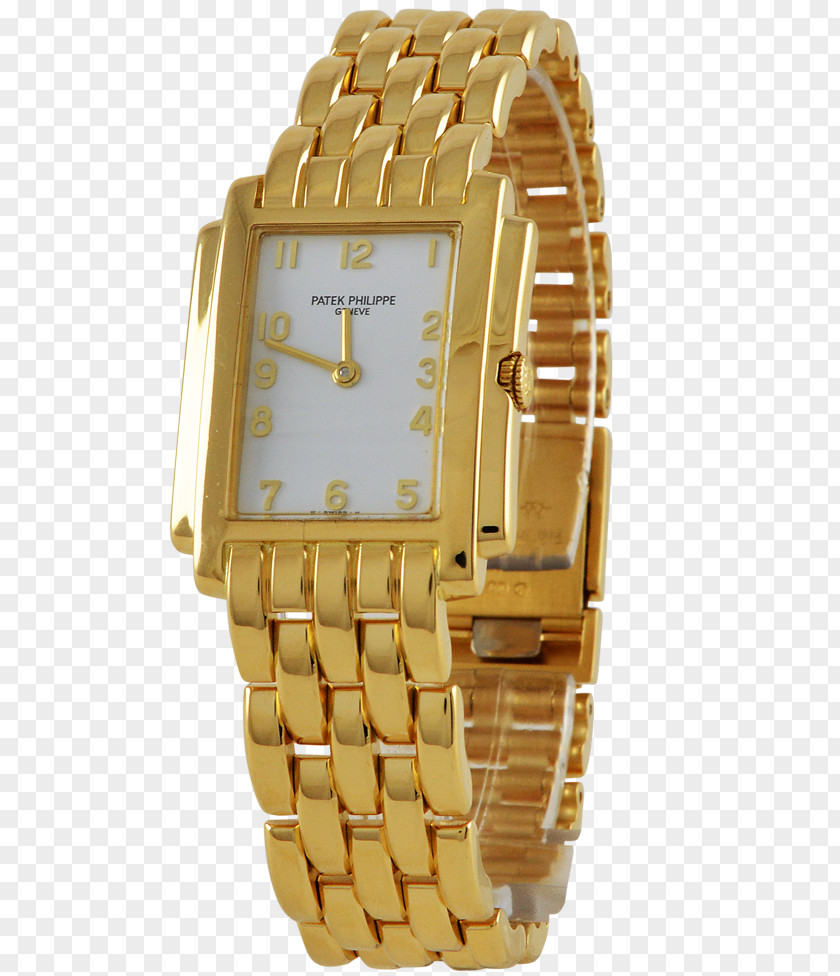 Patek Philippe Co Gold Watch Strap PNG