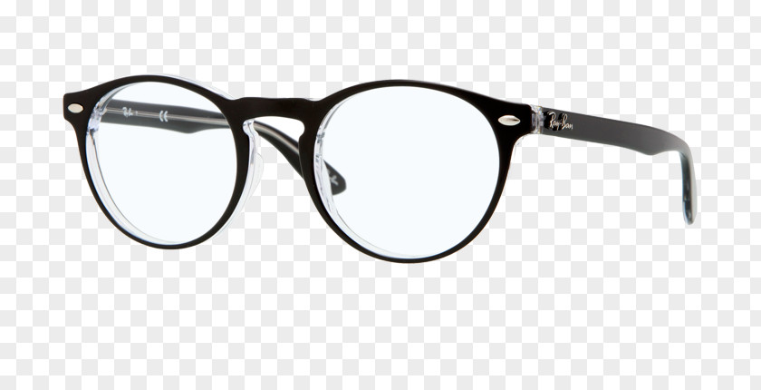 Ray Ban Ray-Ban Eyeglasses Sunglasses Top Black PNG