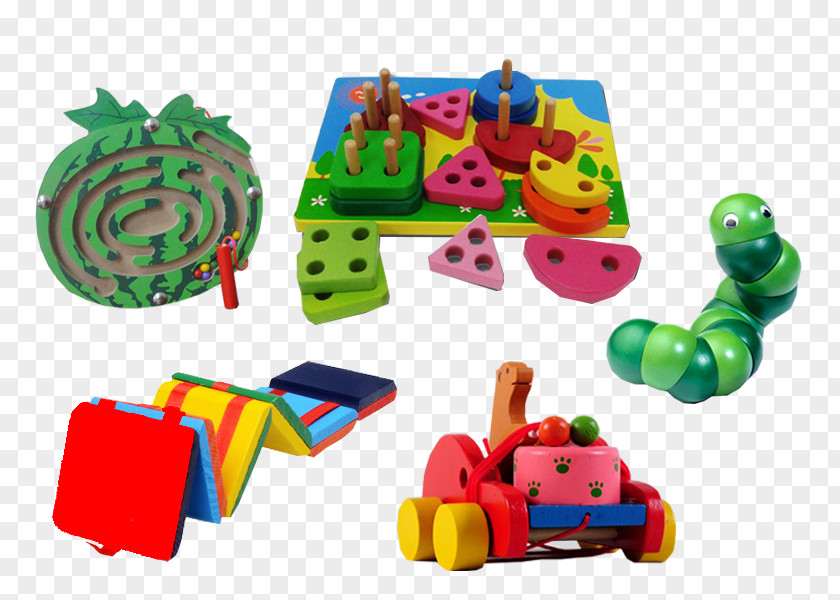 Toy Block Plastic Educational Toys Green PNG