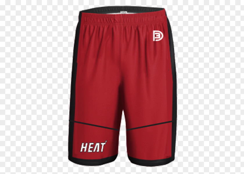 Uniform Heating Basketball Miami Heat Swim Briefs Shorts PNG