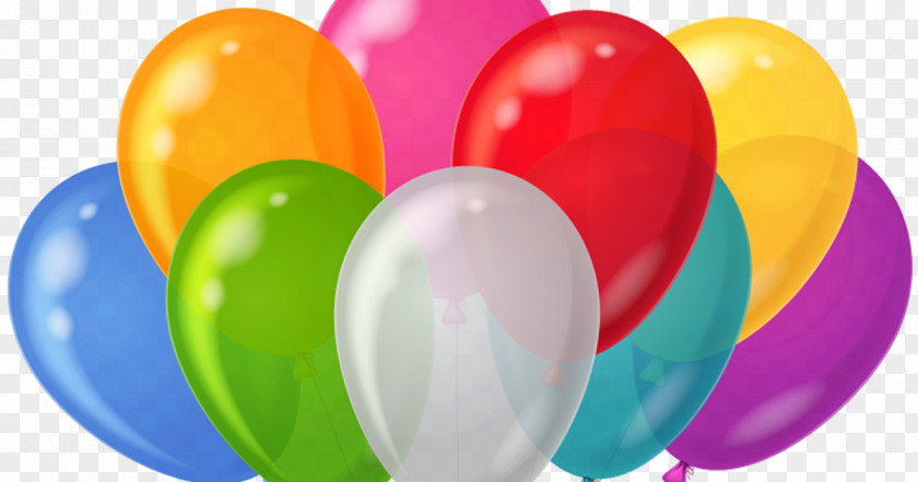 Balloon Birthday Party Clip Art PNG