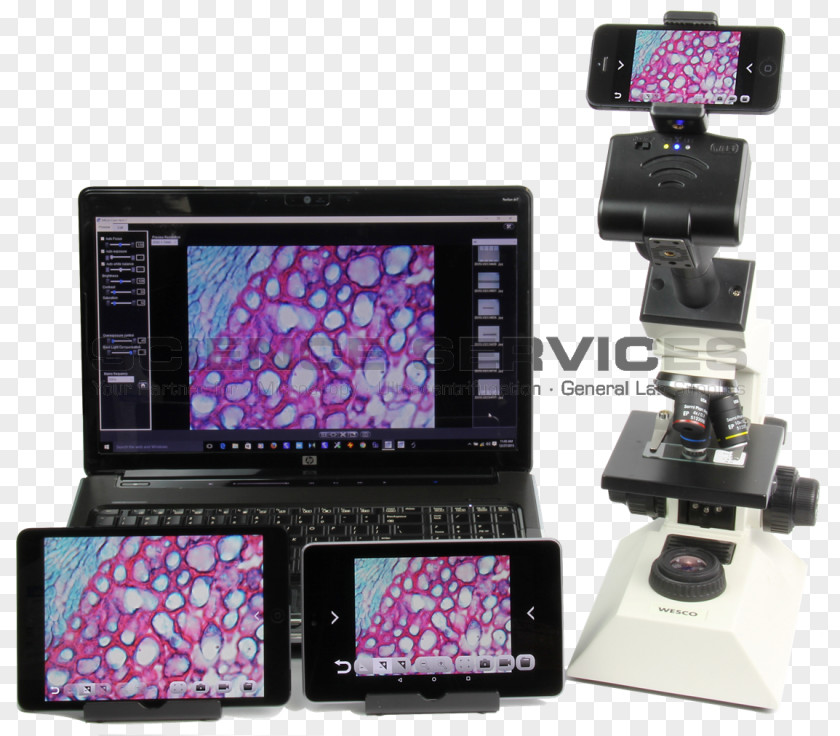 Digital Microscope Camera Optical Wi-Fi PNG