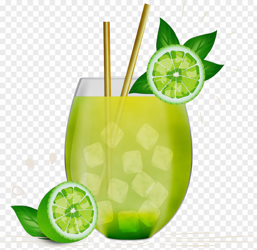 Persian Lime Juice Key Lemon-lime Drink Limonana PNG