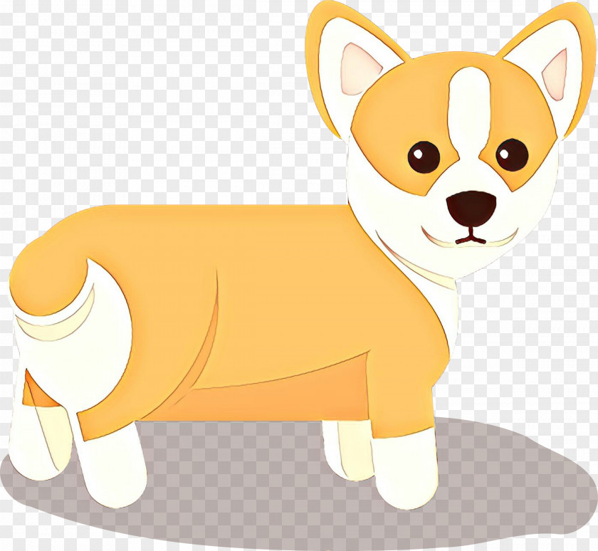 Puppy Red Fox Corgi Cartoon PNG